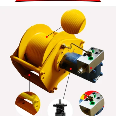 Hydraulic planetary winch suitable for automobile 1 ton 3 5 10 ton variant