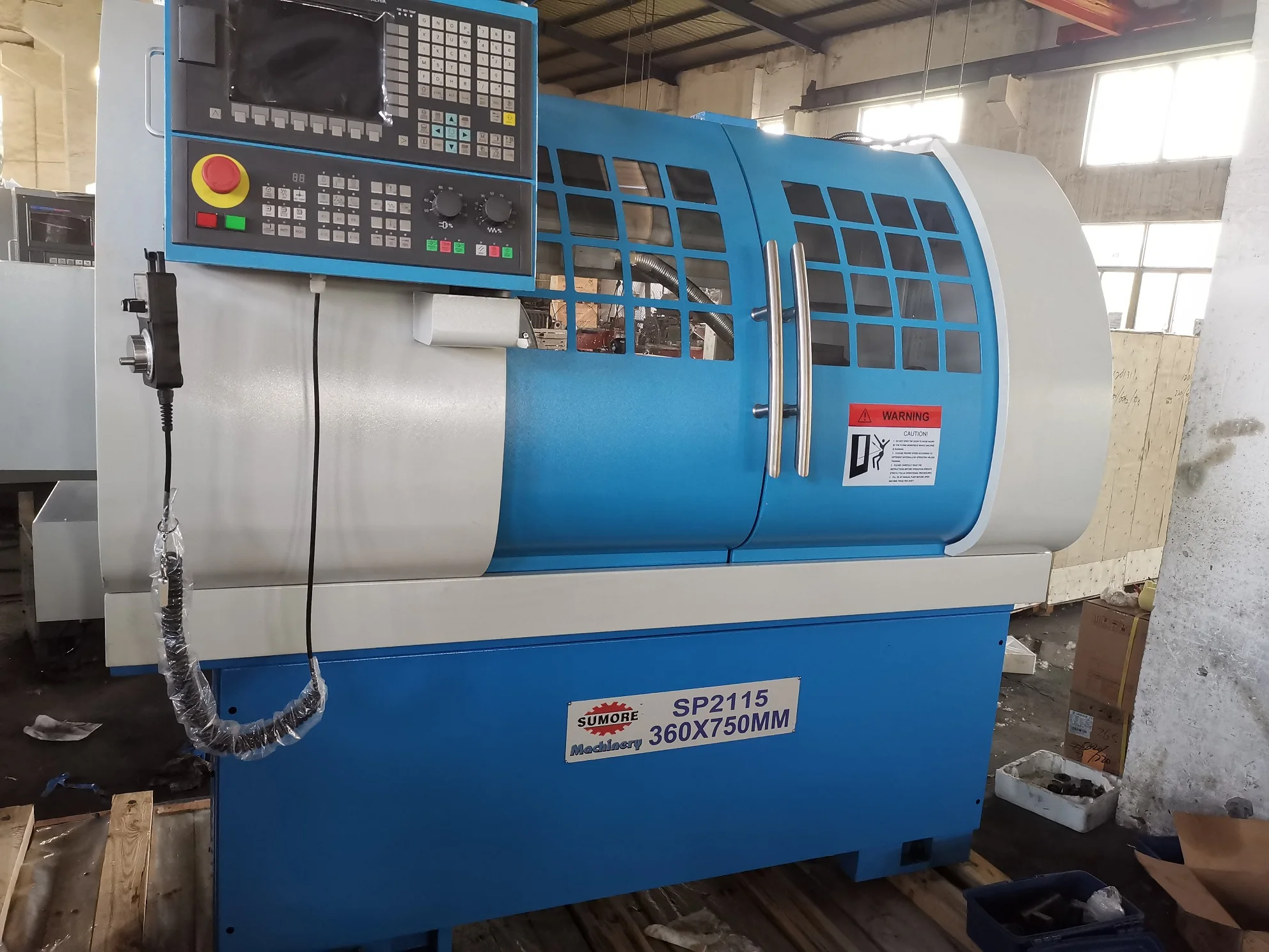 Torno CNC Automático Pequeño de Alta Precisión de 2.2KW P5 para Torneado de Aluminio, Cobre y Metal, Herramienta Profesional para Taller - Image 3