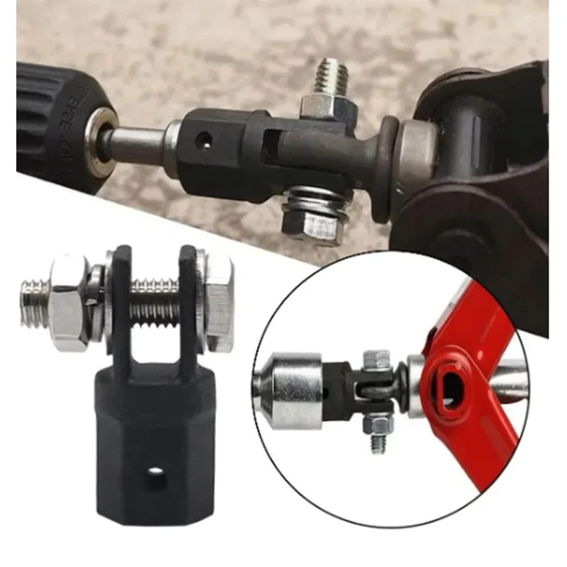 1/2 Polegada unidade chave de impacto adaptador tesoura jacks adaptador ferramenta cromo vanádio aço bola conjunta haste para jack cisalhamento - Image 3