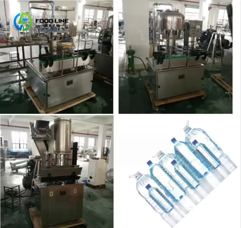 Máquina Automática Personalizada para Lavar, Llenar, Tapar y Encoger Botellas / Línea de Producción de Llenado de Líquidos y Agua Potable - Image 4