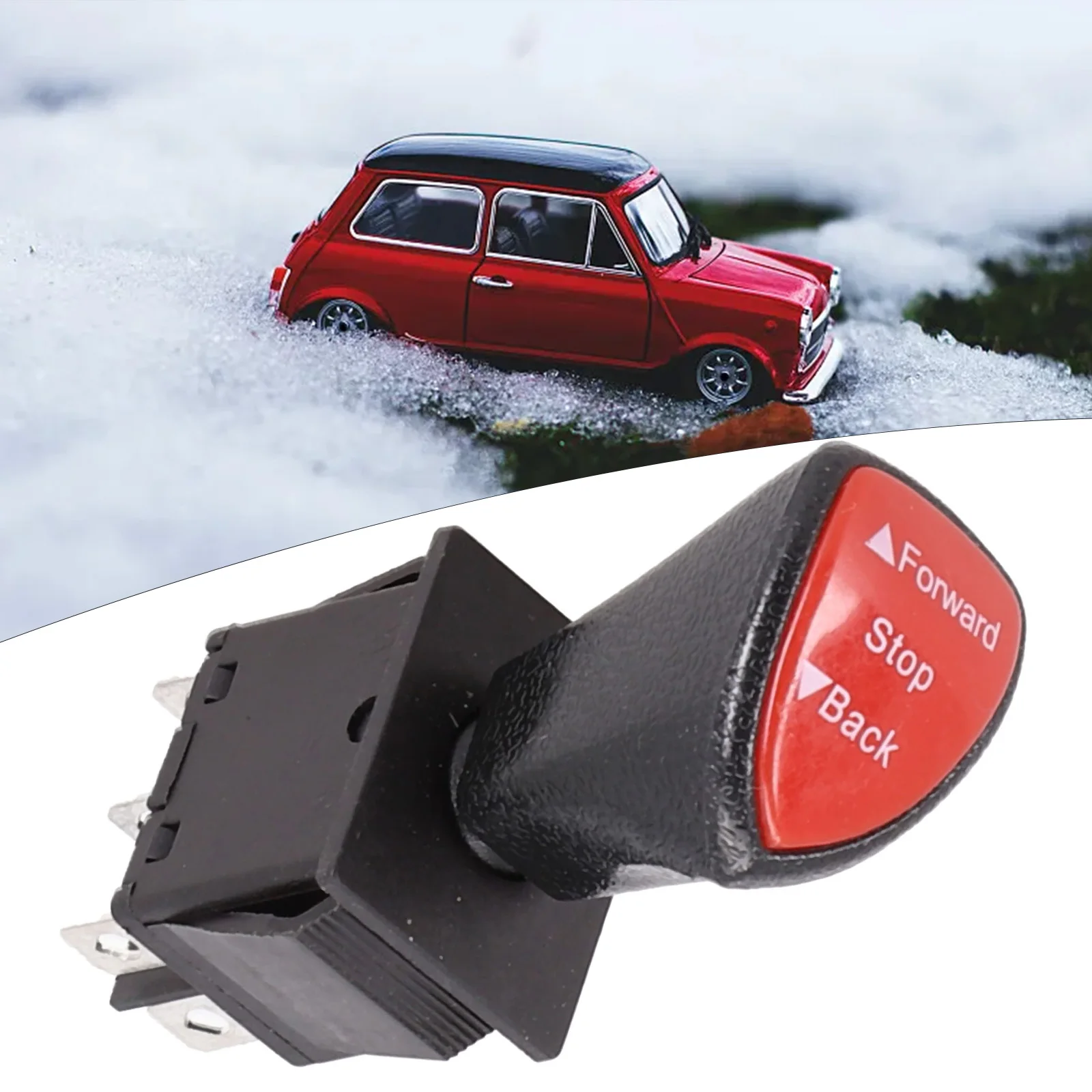 Forward-Stop-Back DPDT 6Pin Travamento Slide Rocker Switch KCD4-604-6P 125V 250V Controle Remoto Interruptor de barco para alça de carro - Image 6