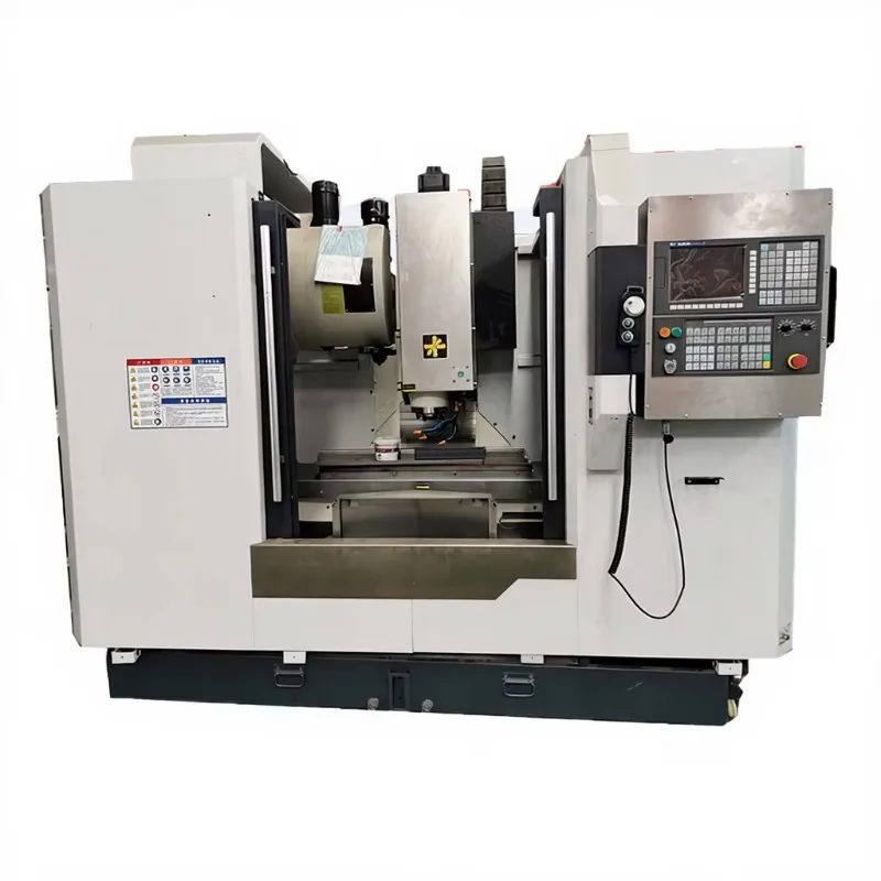 Centro de Usinagem Vertical VMC 850 960 1060 1270 com Guias Lineares, Fresadora CNC de 3, 4 e 5 Eixos - Image 2