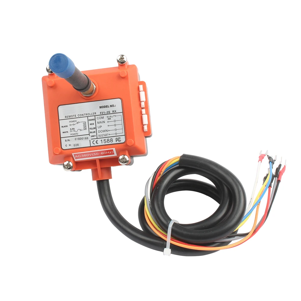 Controle Remoto Industrial Sem Fio F21-2S para Rádio, Guincho Elétrico, Motor de Enrolamento e Jateamento - Image 4