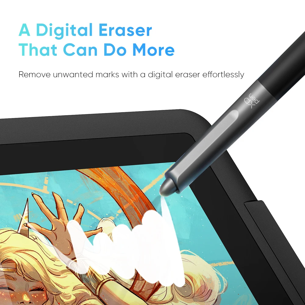 XPPen Artist 13.3 Pro V2 Tablet Gráfico Monitor de Desenho 13.3" Display para Caneta Animação Arte Design Stylus sem Bateria 16K Níveis - Image 4