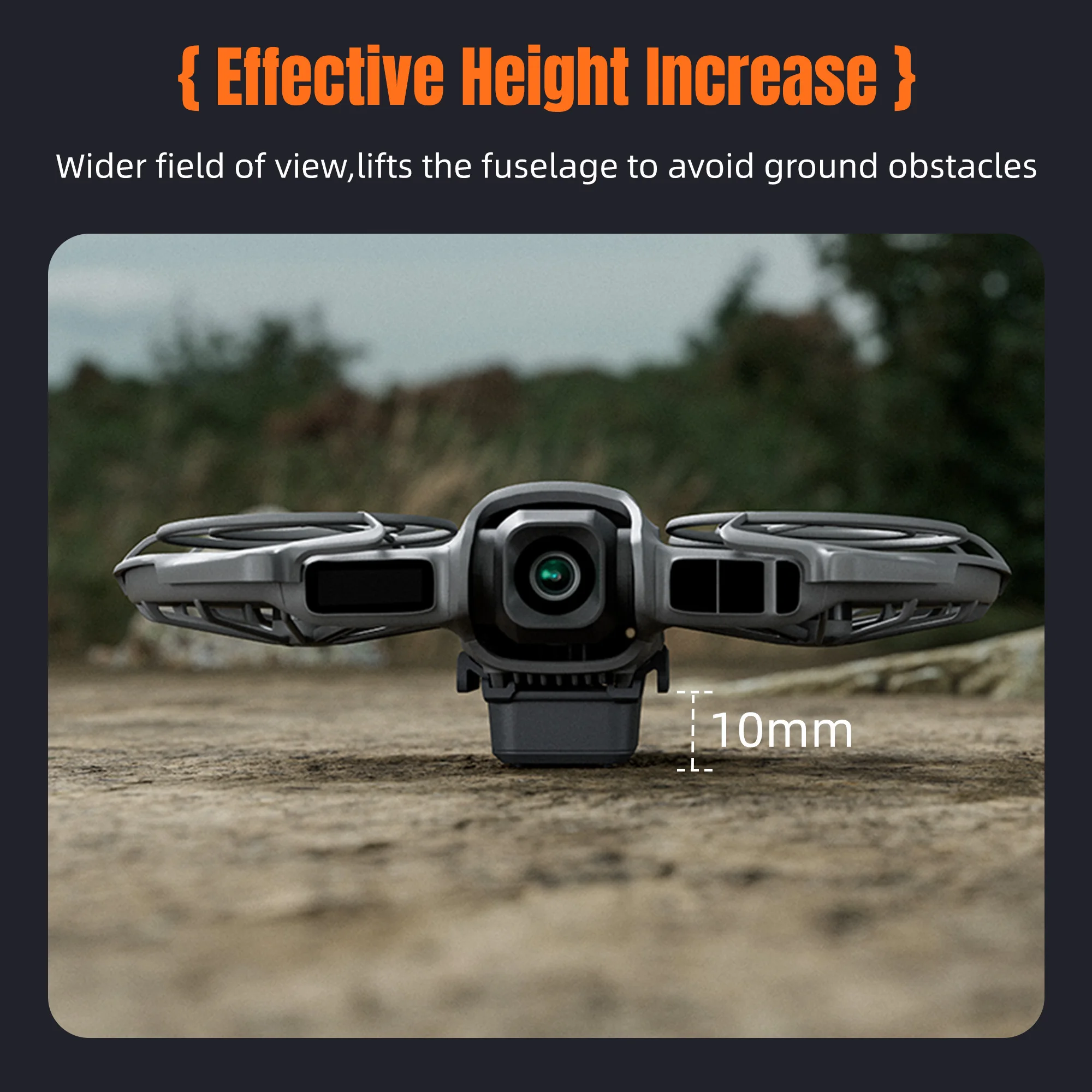 STARTRC Trem de Pouso Iluminado para Drone DJI NEO 2, Aumento de Altura com Iluminação Noturna, Acessórios para Drone - Image 5