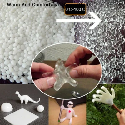【SE】20g/50g Argila de Resina Termoplástica Moldável, Amigável ao Meio Ambiente, Também Conhecida como Policaprolactona, Pellets Polymorph, Ferramenta DIY para Cerâmica