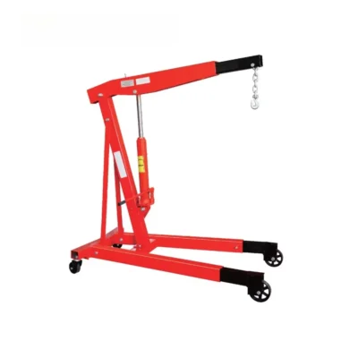Grúa Hidráulica Plegable para Motores 2T 3T, Grúa Manual para Taller de Reparación de Automóviles, Grúa para Vehículos con Equilibrio Automático