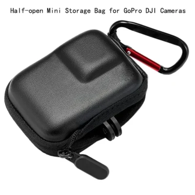 Mini Bolsa de Almacenamiento para Cámaras DJI Osmo Action 6 5Pro/4/3 GoPro Hero 13 12 11 10, Estuche Protector de Transporte de Apertura Rápida