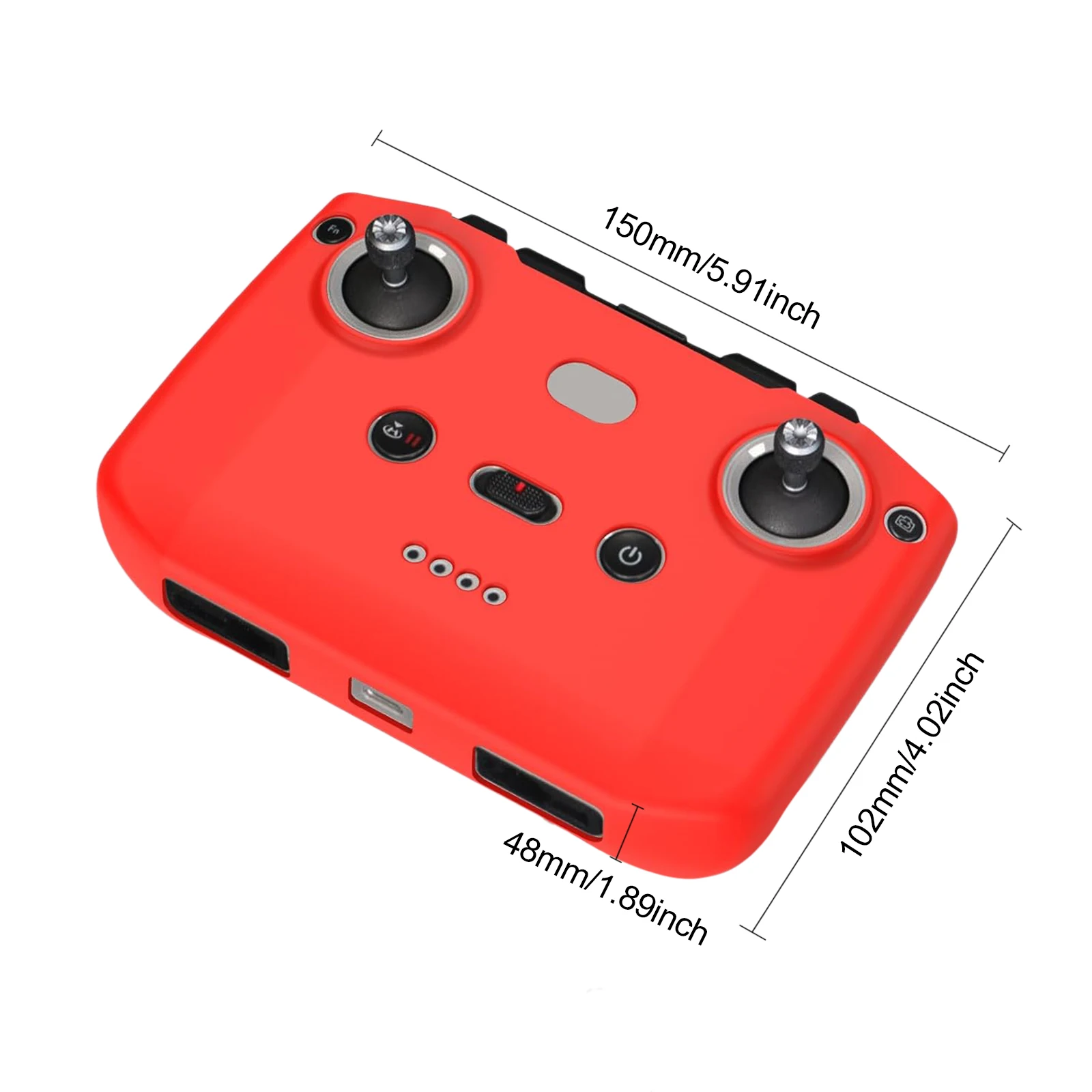 Shockproof Silicone Case for DJI RC-N1/N2/N3 Remote Controller, Anti-Drop Cover Compatible with For Mavic Air 2 AO2070 Drone - Image 5