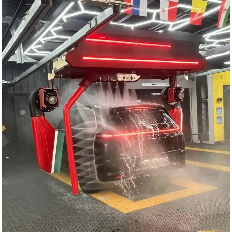 Máquina de Lavado de Autos Automática de 360 Grados de la Mejor Calidad, Sistema de Lavado de Autos sin Contacto Personalizado