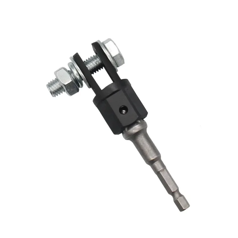 1/2 Polegada unidade chave de impacto adaptador tesoura jacks adaptador ferramenta cromo vanádio aço bola conjunta haste para jack cisalhamento - Image 6