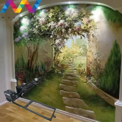 Impressora vertical de parede de arte 3d, direto para máquina de impressão de parede, jato de tinta, mural de rua, caneta de parede, ferramenta de pintura, máquina de impressão robô