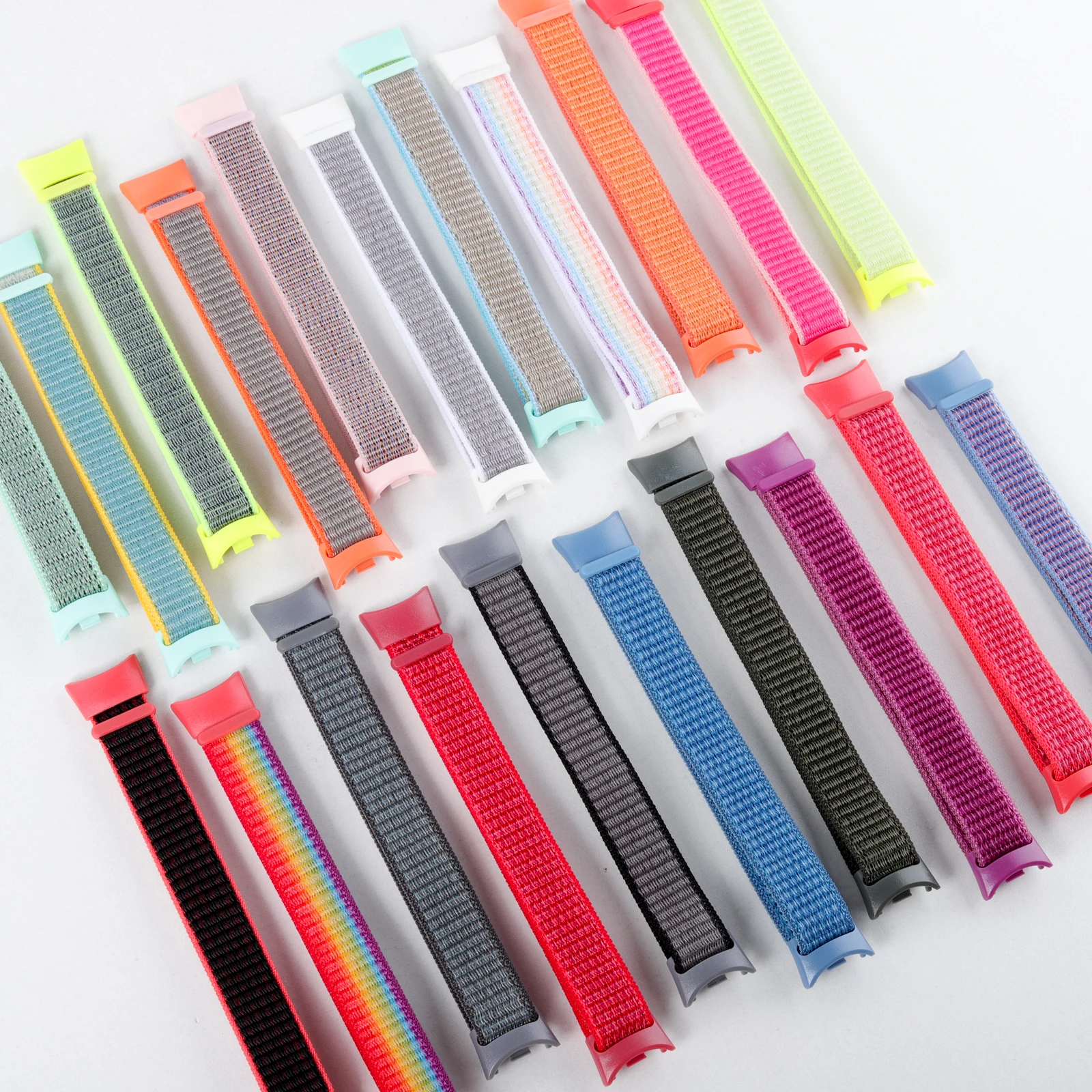 Pulseira de nylon para xiaomi mi band 10 9 8, pulseira de substituição, pulseira xiaomi smart band 10 9 8 nfc - Image 3