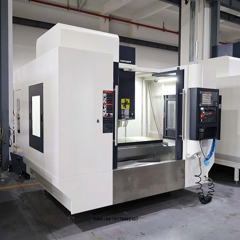 Centro de Usinagem CNC VMC 855 de Alta Performance com Troca Automática de Ferramentas (24 Ferramentas) BT40 e Peças Inclusas