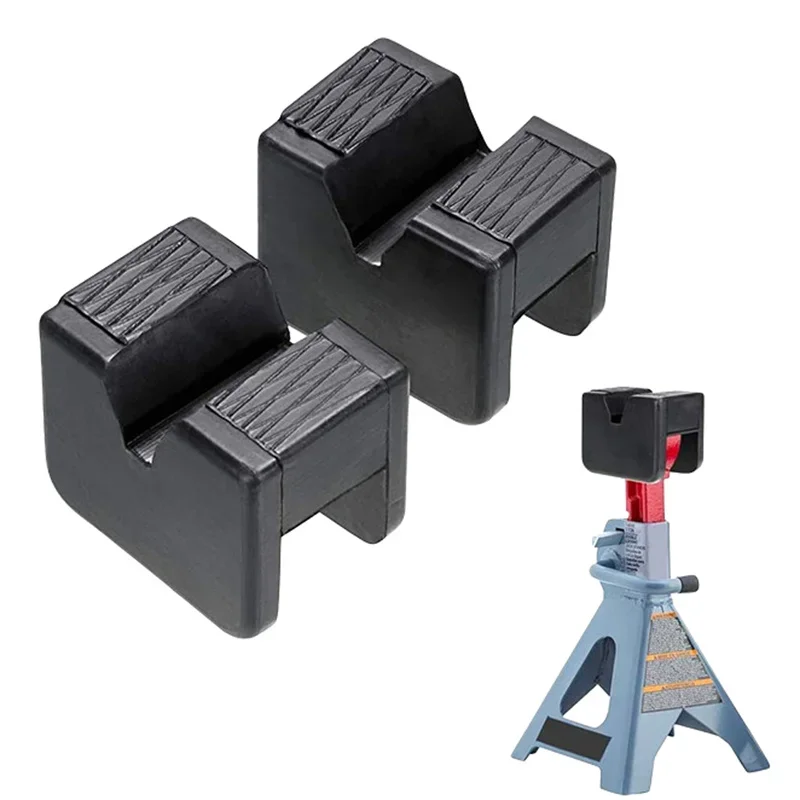 Almofada de Borracha para Macaco Automotivo, Protetor de Chassi Universal para Macaco de Elevação com Fenda, Adaptador de Ferramentas de Reparo