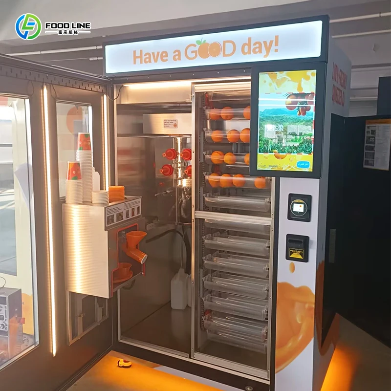 Máquina Expendedora de Jugos Automática Personalizada con Múltiples Métodos de Pago para Áreas Interiores Públicas - Image 6