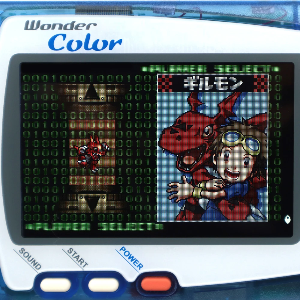 Mais novo wsc hightlight ips tela lcd kit diy backlight brilho para bandai maraiswan cor para maravilha cisne cor console de jogos - Image 4