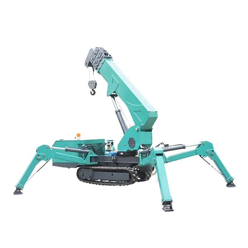 Grúa Araña de Servicio Pesado de 6 Toneladas, Grúa sobre Orugas Hidráulica con Control Remoto para Uso en Construcción e Industrial - Image 6