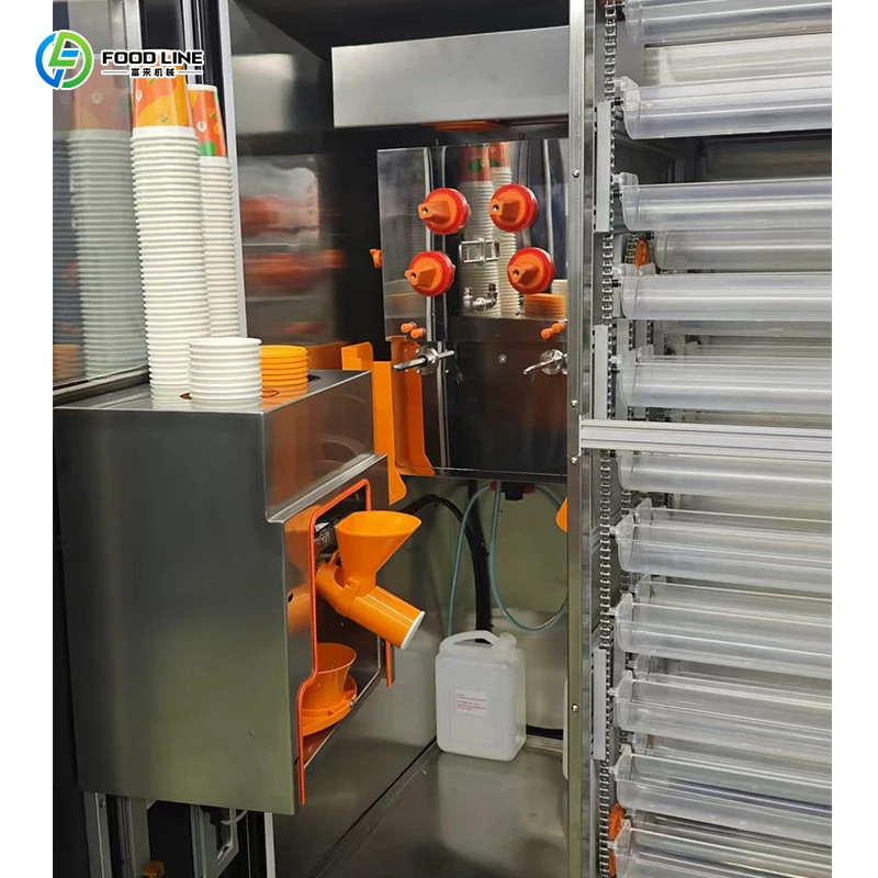 Máquina Expendedora de Jugos Automática Personalizada con Múltiples Métodos de Pago para Áreas Interiores Públicas - Image 5