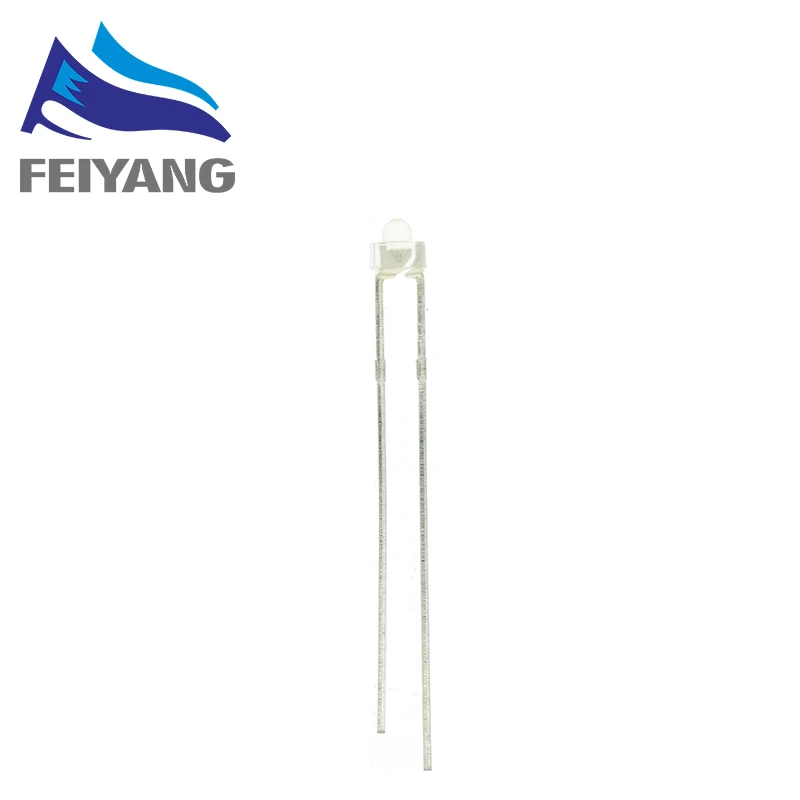30 peças 1.8mm led diodo luz difusa kit sortido verde azul branco amarelo vermelho componente diy novo original - Image 2