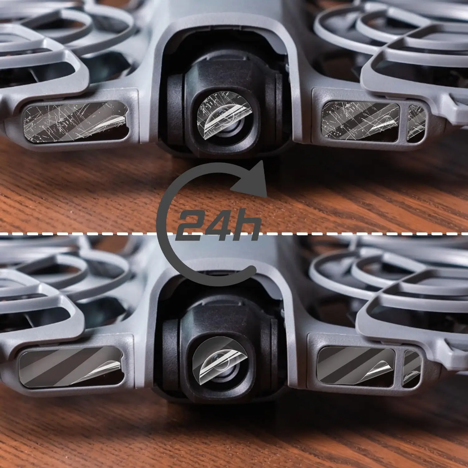 Protetor de Lente e Sensores para DJI Neo 2, Películas de Câmera de Alta Definição em Vidro Temperado 9H para DJI Neo 2, Película de Hidrogel - Image 2