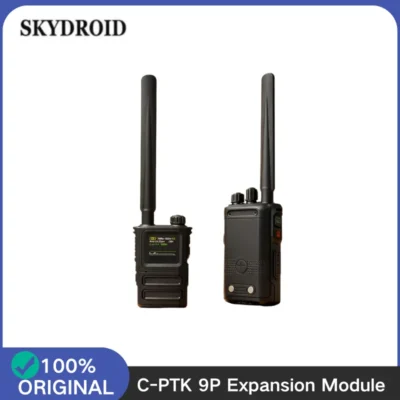 Detector UAV portátil Skydroid S10, alarme de drone de longo alcance de 1 km com espectro de 300 M-6 GHz para segurança de espaço aéreo