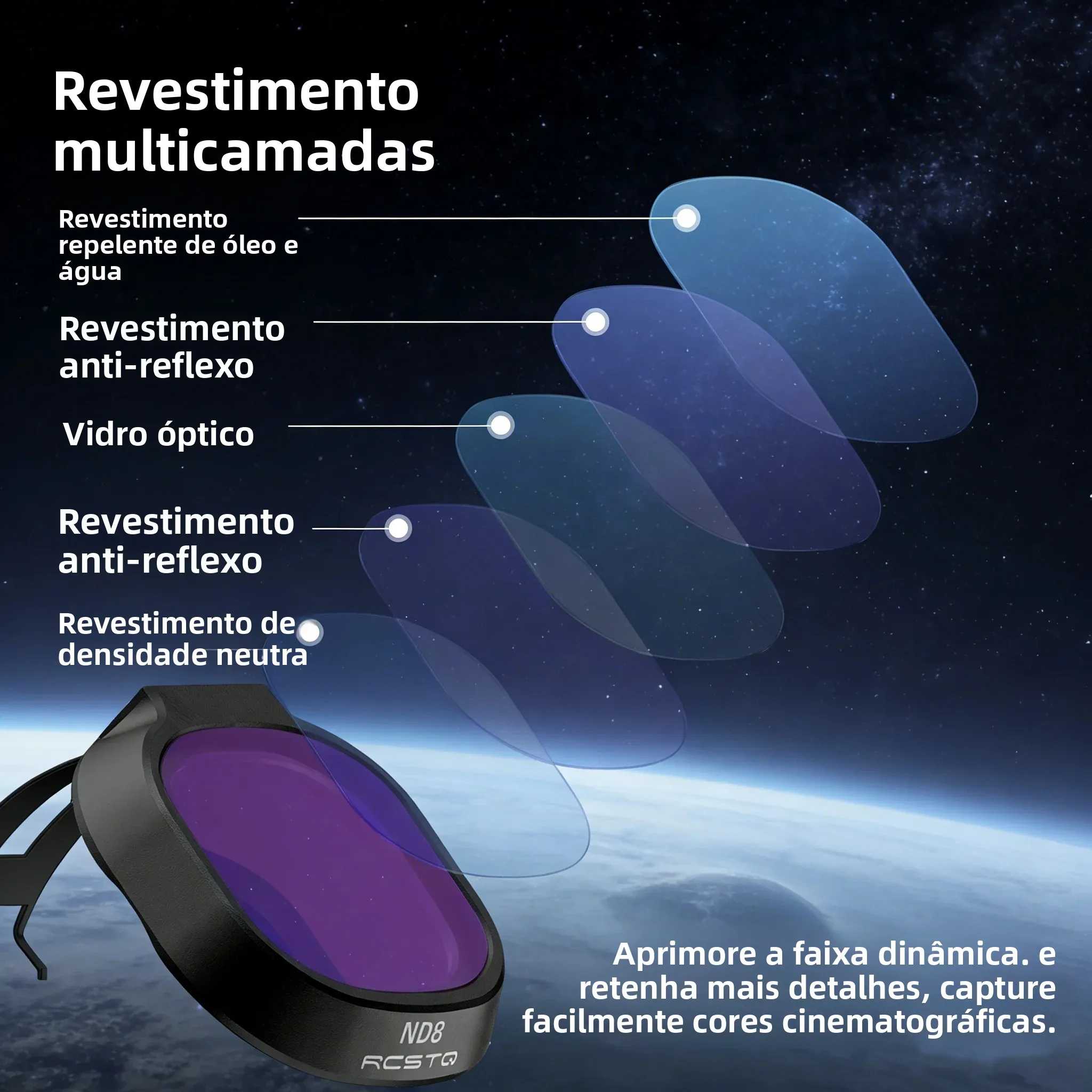 Para dji neo 2 drone conjunto de filtro nd8 16 32 nd64 cpl polarizador uv mcu uv kit de filtro anti-reflexo resistente a riscos acessórios da câmera - Image 4