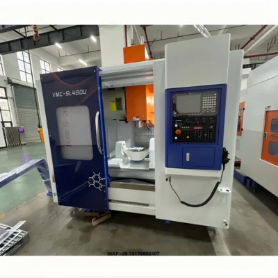 Centro de Usinagem CNC de 5 Eixos VMC-SL480U | HSK-A63 15000rpm | Mesa Rotativa DD | Alta Precisão