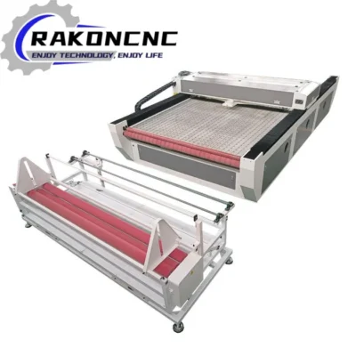 1626 Auto-Feeding T-Shirt Cloth Laser Cutting Machine Textile Laser Cutting Machine with Scan Camera