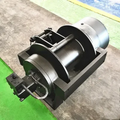 Free Fall Winches Wire Rope Clamp Hydraulic Winch 50 Ton Plus