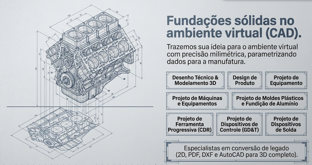 DESENHO TÉCNICO E MODELAMENTO 3D