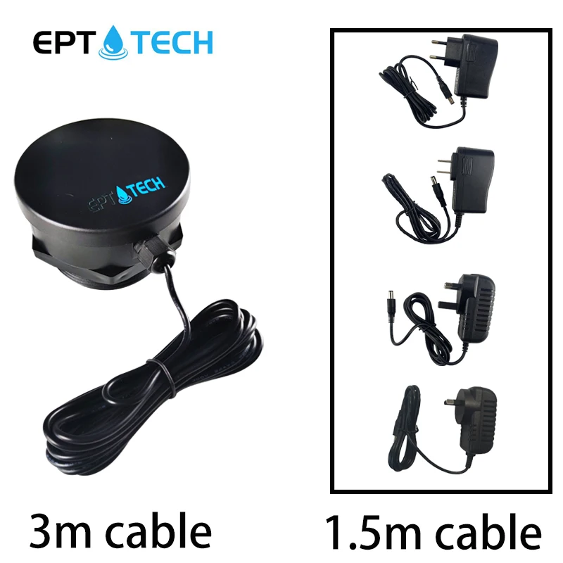 Medidor de Nível de Líquido Ultrassônico Sem Contato EPTTECH TLC2206 Tuya Smart Life WiFi Alta Precisão Monitor Remoto para Água/Óleo/Combustível/D - Image 4
