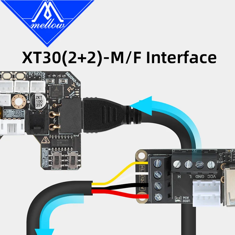 Mellow 3M CAN Cable For SB2040 Or Sht 36 V2 3D Printer Tool Board - Image 4