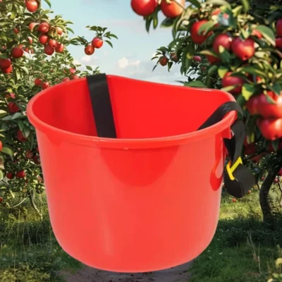 Cesta de colheita de frutas, organizador de balde leve, acessórios de coleção, ferramenta de jardinagem para gramado, jardim, quintal, legumes