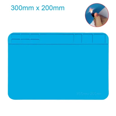 Esteira de solda esd antiestática, resistente ao calor, isolamento, kit de estação de solda, almofada de reparo de silicone, plataforma de manutenção