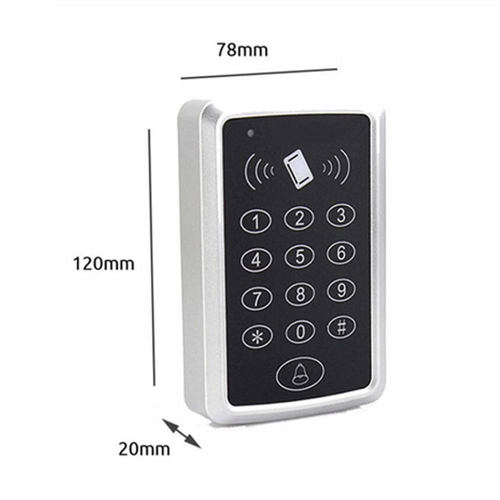 125KHz RFID Access Control Keypad EM Card Reader Door Access Control System Door Lock Opener Keyboard System M203 1500users - Image 2