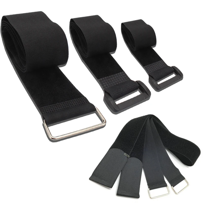 100*5 cm tiras de carga de náilon gancho e laço prendedor catraca cinto bagagem titular prendedor para motocicleta bicicleta sacos acampamento ao ar livre