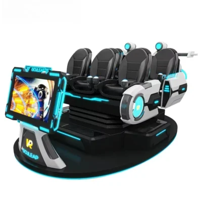 VR 12D Nave Espacial 2026 Novo Entretenimento AR/VR Simulador de Montanha-Russa 9D para 6 Pessoas Máquina de Jogo Arcade 5D Simulador de Voo 7D