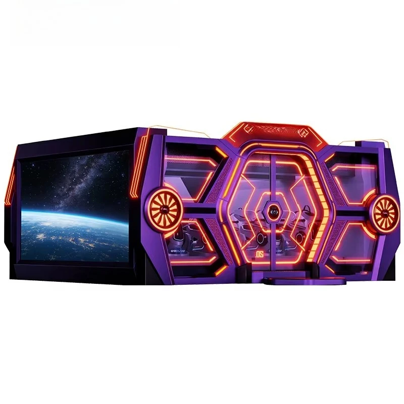 Simulador de Voo VR 5D 7D 9D, Cinema Voador 3D, Jogos VR Dinâmicos de Realidade Virtual, Máquina de Jogo VR com Moedeiro, Novo Design 2026 - Image 5
