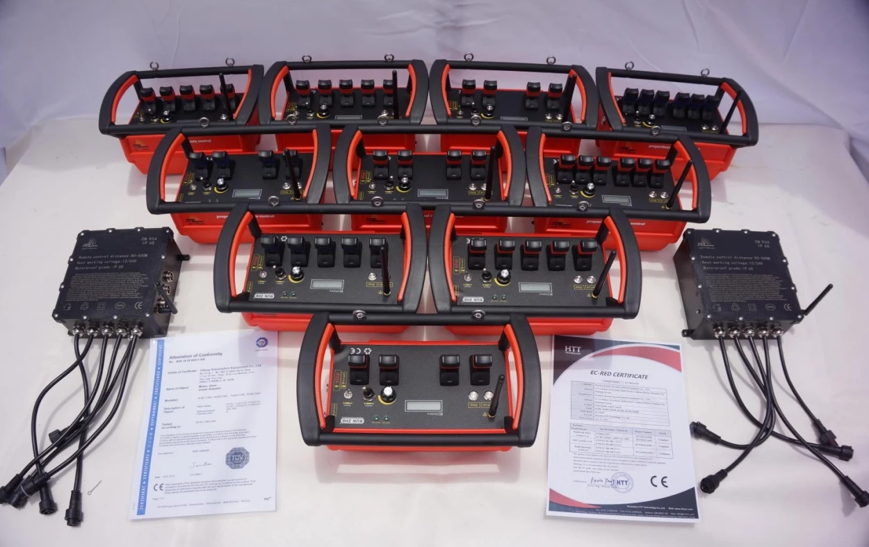 Preço de fábrica, 4 joysticks, vendas diretas da fábrica, à prova d'água, 12V 24V, rádio controle remoto sem fio para guindaste de caminhão - Image 3