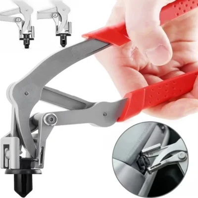 Novo Alicate para Remoção de Clipes de Carro, Ferramenta de Desmontagem de Fixadores Plásticos para Painel Interno de Carro, Chassi e Porta-Malas