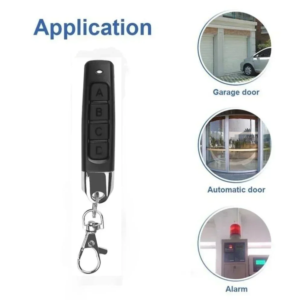 1-50PCS 433mhz Remote Control Duplicator Universal Remote key Copy Clone Replacement Garage Door Keychain RF 433Mhz Transmitter - Image 4