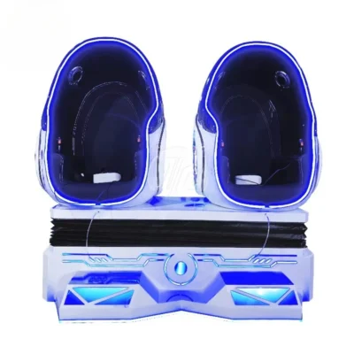 Promoção: Cadeira VR Star Space para 2 Lugares, Equipamento de Cinema VR 9D Egg para Uso em Shopping Centers e Parques de Aventura