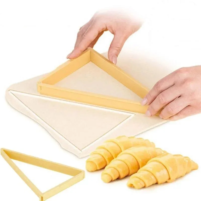 Molde para Croissant, Cortador de Pão, Ferramenta para Fazer Croissant, Utensílio de Cozinha para Confeitaria