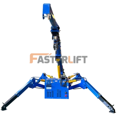 CE Mini Spider Crawler Crane Elevator Hoist Glass Curtain Wall Lift Telescopic 8T Small Spider Crane