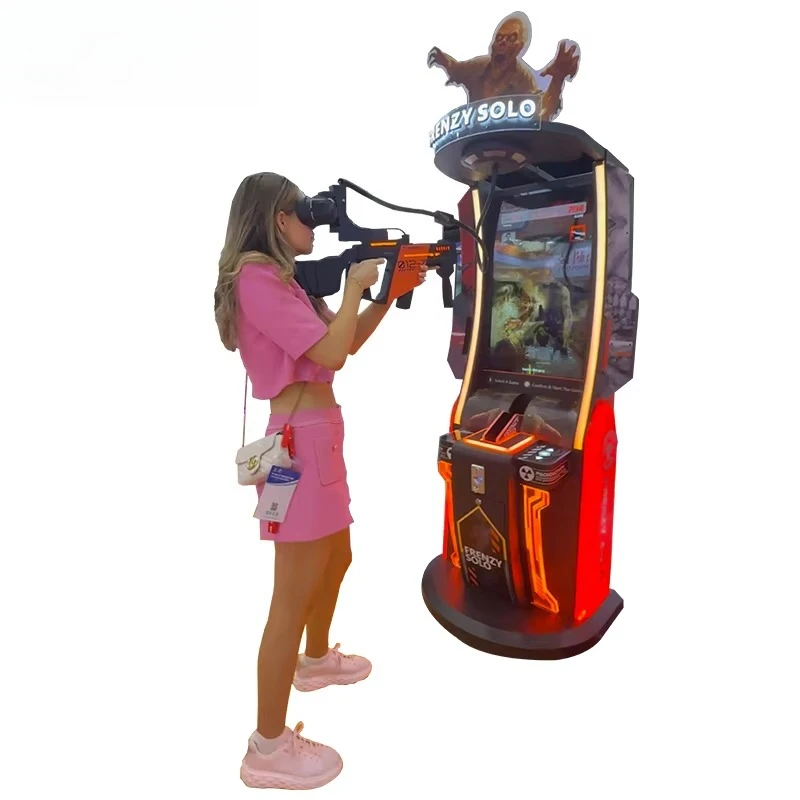 Simulador de Tiro VR 2026 Novo para Uma Pessoa, Jogos de Arcade de Realidade Virtual 5D 7D 12D, Plataforma de Movimento, Máquina de Jogo 3D para Ambientes Internos - Image 3