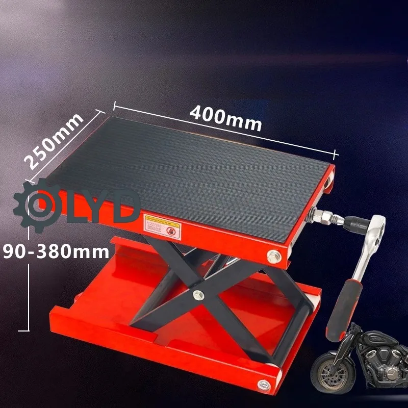 Plataforma Elevatória para Motocicletas: Macaco Especial para Manutenção e Manuseio de Equipamentos - Image 4