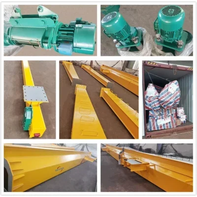 Mini portable movable Customized Capacity 1 2 3 5 10 ton Gantry Crane with manual/ electric chain hoist Hot sales