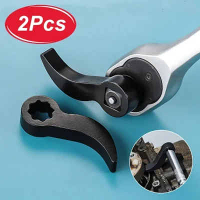 2 Peças Ferramenta de Desmontagem de Semi-eixo Automotivo Tipo Angular, Barra Adaptadora de Alavanca para Catraca de 1/2 polegada, Ferramenta de Reparo para Desmontagem de Eixos