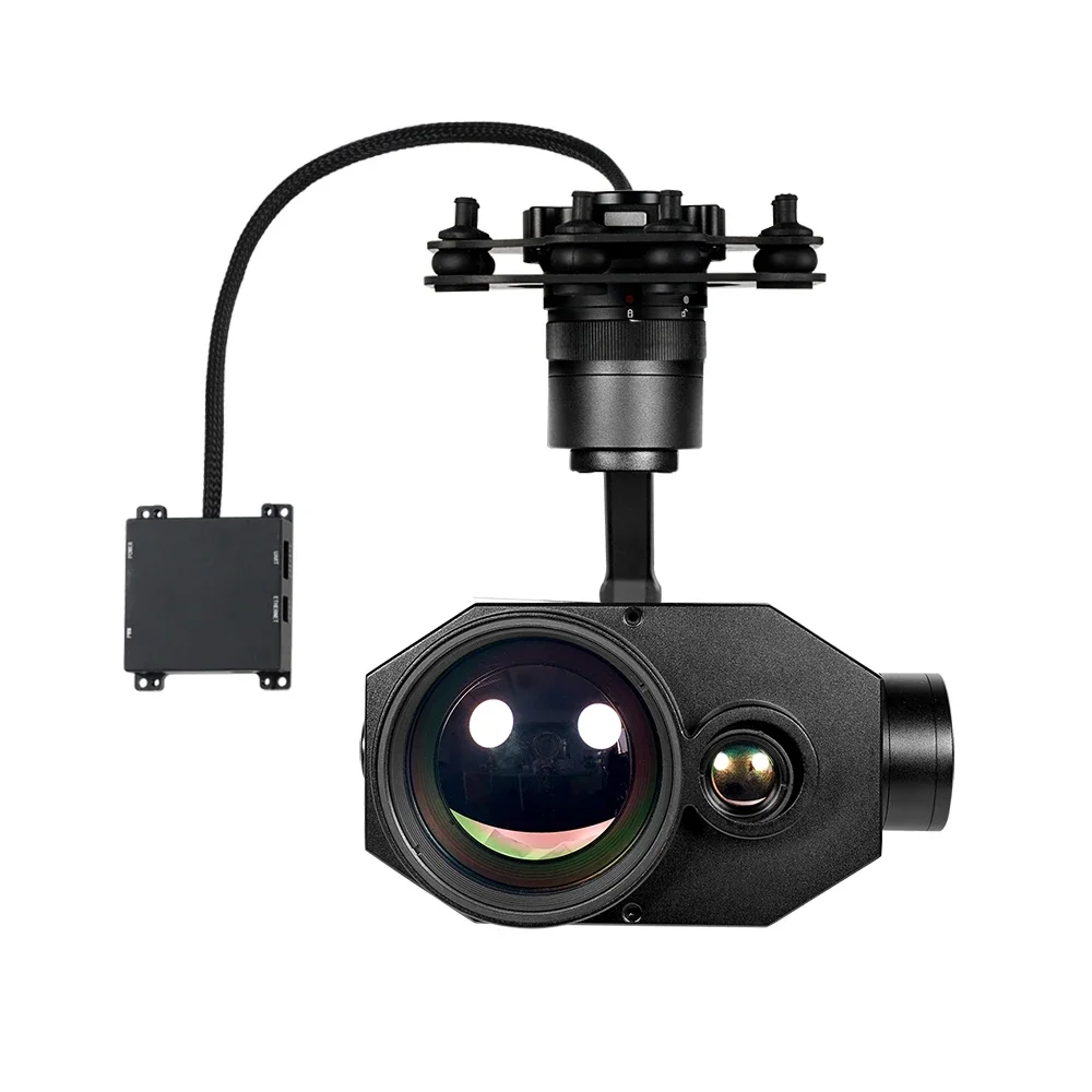 ZIR1352T Professional Dr-one Dual IR Thermal Sensor U-AV Dr-one Gimbal Camera With 4x Optical Zoom 13mm 52nm Lens - Image 6